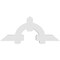 Ekena Millwork Ericson Architectural Grade PVC Gable Bracket, 60"W x 25"H x 4"D x 6"F, 10/12 Pitch GBP060X25X0406ERI00 - alternate 5